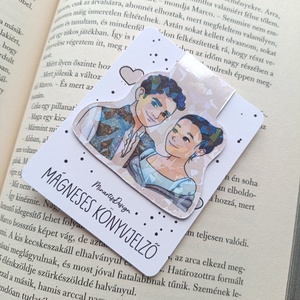 Bridgerton mágneses könyvjelző - Sophie, Benedict - könyv & zene - könyvjelző - Meska.hu