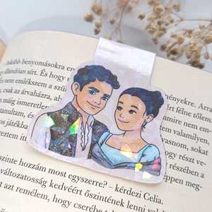 Bridgerton mágneses könyvjelző - Sophie, Benedict, Könyv & Zene, Könyvjelző, Papírművészet, MESKA