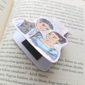 Bridgerton mágneses könyvjelző - Sophie, Benedict - könyv & zene - könyvjelző - Meska.hu