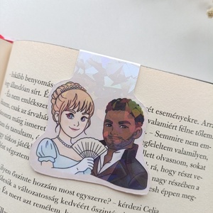 Bridgerton mágneses könyvjelző - Daphne Simon - könyv & zene - könyvjelző - Meska.hu