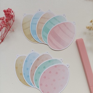 Húsvéti tojás kártyák - 5 db - otthon & életmód - papír, írószer - ajándékozás kellékei - ajándékkísérő - Meska.hu