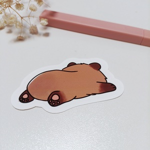 Kapibara matrica  - otthon & életmód - papír, írószer - matrica, matrica csomag - Meska.hu