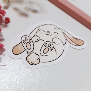 Tavaszi húsvéti nyuszi matrica  - otthon & életmód - papír, írószer - matrica, matrica csomag - Meska.hu