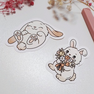 Tavaszi húsvéti nyuszi matrica , Otthon & Életmód, Papír, írószer, Matrica, matrica csomag, Fotó, grafika, rajz, illusztráció, MESKA