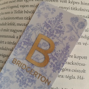 Bridgerton mintás könyvjelző - könyv & zene - könyvjelző - Meska.hu