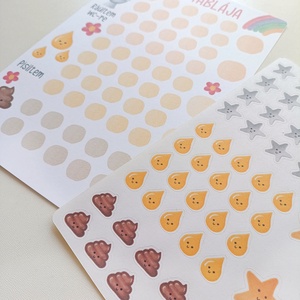 Szobatisztaságot segítő matricás lap - otthon & életmód - papír, írószer - matrica, matrica csomag - Meska.hu