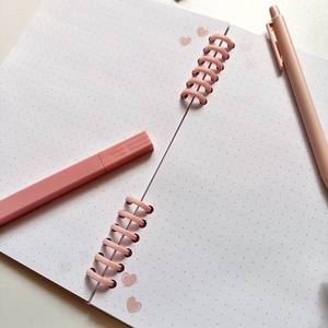 Cicás rózsaszín spirál füzet - otthon & életmód - papír, írószer - jegyzetfüzet & napló - Meska.hu