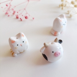 Miniatűr cuki állat váza  - otthon & életmód - dekoráció - dekoratív figurák és szobrok - Meska.hu