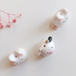 Miniatűr cuki állat váza  - otthon & életmód - dekoráció - dekoratív figurák és szobrok - Meska.hu