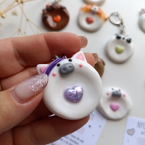 Worry stone cuki állatos nyugikő  - otthon & életmód - dekoráció - dekoratív figurák és szobrok - Meska.hu