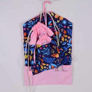 Lepkés Oviszsák és hátizsák névhímzéssel - játék & sport - ovis felszerelés - ovis szett - Meska.hu