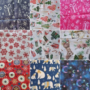 Sok mintában mikulás zsák névhimzéssel - karácsony - mikulás - mikulás zsák - Meska.hu