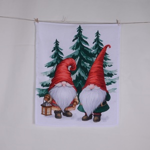 3 db-os szett Karácsonyi manó mintás konyharuha, Kéztörlő  - otthon & életmód - konyhafelszerelés, tálalás - konyhai textil - konyharuha & törlőkendő - Meska.hu