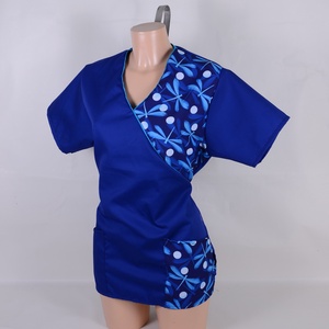 Szitakötő mintás tunika egészségügyi/óvónői/szépségipari munkaruha - ruha & divat - női ruha - tunika - Meska.hu