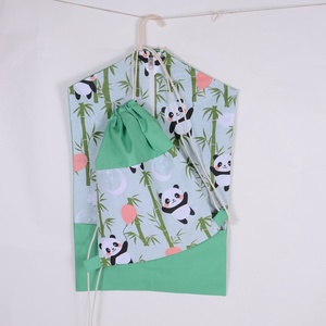 Panda Oviszsák és tornazsák szett - Meska.hu