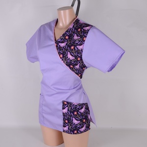 Lepke mintás tunika egészségügyi/óvónői/szépségipari munkaruha - Meska.hu