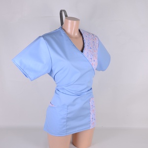 Doki mintás tunika egészségügyi/óvónői/szépségipari munkaruha - ruha & divat - munkaruha - Meska.hu