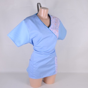 Doki mintás tunika egészségügyi/óvónői/szépségipari munkaruha - ruha & divat - munkaruha - Meska.hu