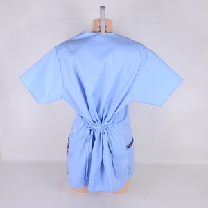 Virág mintás tunika egészségügyi/óvónői/szépségipari munkaruha - ruha & divat - munkaruha - Meska.hu