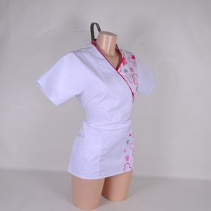 Szives tunika egészségügyi/óvónői/szépségipari munkaruha - ruha & divat - munkaruha - Meska.hu