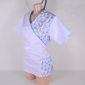 Xl méret Hajó mintás tunika egészségügyi/óvónői/szépségipari munkaruha - Meska.hu