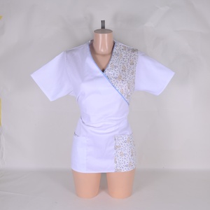 Baba mintás tunika egészségügyi/óvónői/szépségipari munkaruha - Meska.hu