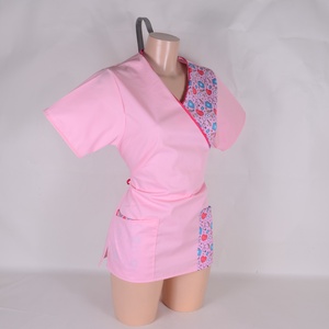 S Orvosi mintás tunika egészségügyi/óvónői/szépségipari munkaruha - ruha & divat - munkaruha - Meska.hu