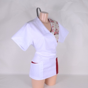 L tunika egészségügyi/óvónői/szépségipari munkaruha - ruha & divat - munkaruha - Meska.hu