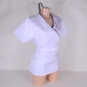 M Bagoly mintás tunika egészségügyi/óvónői/szépségipari munkaruha, Ruha & Divat, Munkaruha, Varrás, MESKA