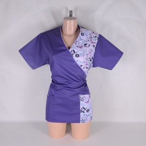 S Bagoly mintás tunika egészségügyi/óvónői/szépségipari munkaruha, Ruha & Divat, Munkaruha, Varrás, MESKA