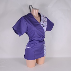 S Bagoly mintás tunika egészségügyi/óvónői/szépségipari munkaruha - ruha & divat - munkaruha - Meska.hu