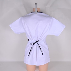 L Csipke mintás tunika egészségügyi/óvónői/szépségipari munkaruha - ruha & divat - munkaruha - Meska.hu