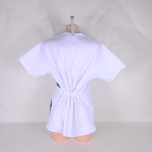 L Bagoly mintás tunika egészségügyi/óvónői/szépségipari munkaruha - ruha & divat - munkaruha - Meska.hu