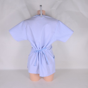 L méret csíkos tunika egészségügyi/óvónői/szépségipari munkaruha - ruha & divat - munkaruha - Meska.hu