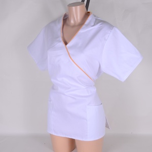 Fehér tunika egészségügyi/óvónői/szépségipari munkaruha, Ruha & Divat, Munkaruha, Varrás, MESKA
