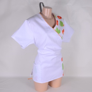 XL mintás tunika egészségügyi/óvónői/szépségipari munkaruha - ruha & divat - munkaruha - Meska.hu