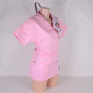 Fogtündér mintás tunika egészségügyi/óvónői/szépségipari munkaruha - ruha & divat - munkaruha - Meska.hu