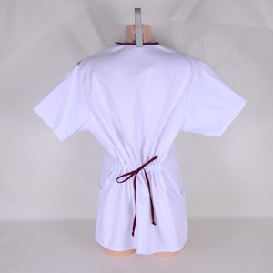 XL pipacs mintás tunika egészségügyi/óvónői/szépségipari munkaruha - ruha & divat - munkaruha - Meska.hu