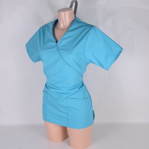 Óceán csillis paszpollal tunika egészségügyi/óvónői/szépségipari munkaruha, Ruha & Divat, Munkaruha, Varrás, MESKA