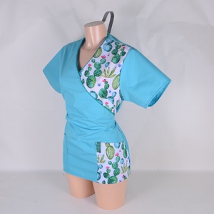 Kaktusz tunika egészségügyi/óvónői/szépségipari munkaruha, Ruha & Divat, Munkaruha, Varrás, MESKA