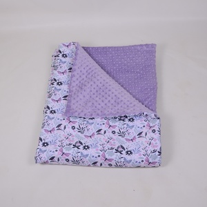 Lila virágos, lepkés Ágynemű ovis  - játék & sport - ovis felszerelés - ovis ágynemű - Meska.hu