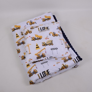 Munkagépek sötétkék Ágynemű babának vagy oviba - baba - mama - baba ágynemű - babatakaró, gyerek pléd - Meska.hu