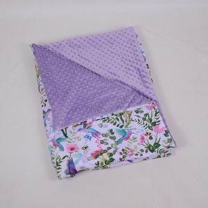 Kolibri levendulával Ágynemű babának vagy oviba, Baba - mama, Baba ágynemű, Babatakaró, gyerek pléd, Varrás, MESKA