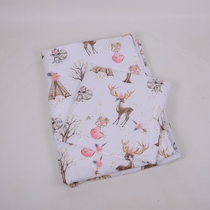 Szarvasok és rókák Ágynemű babának vagy oviba - baba - mama - baba ágynemű - babatakaró, gyerek pléd - Meska.hu