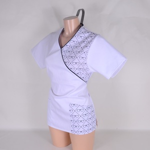 S szemüveg mintás tunika egészségügyi/óvónői/szépségipari munkaruha - Meska.hu