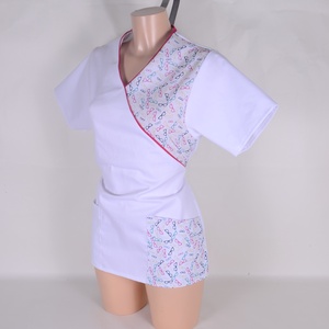 S szemüveg mintás tunika egészségügyi/óvónői/szépségipari munkaruha - Meska.hu