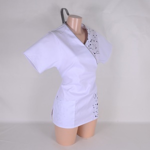 S csillagjegyek mintás tunika egészségügyi/óvónői/szépségipari munkaruha - ruha & divat - munkaruha - Meska.hu