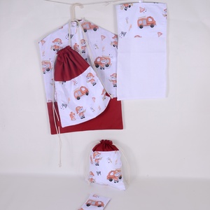 Tűzoltó maci Oviszsák szett - Meska.hu