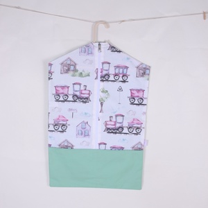 Vonat menta ovis zsák szett 5 dbo-os - játék & sport - ovis felszerelés - ovis szett - Meska.hu