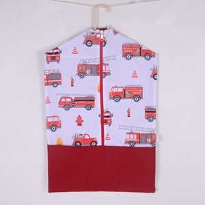 Tűzoltó bordó ovis ruhazsák szett 5 db-os - játék & sport - ovis felszerelés - ovis szett - Meska.hu